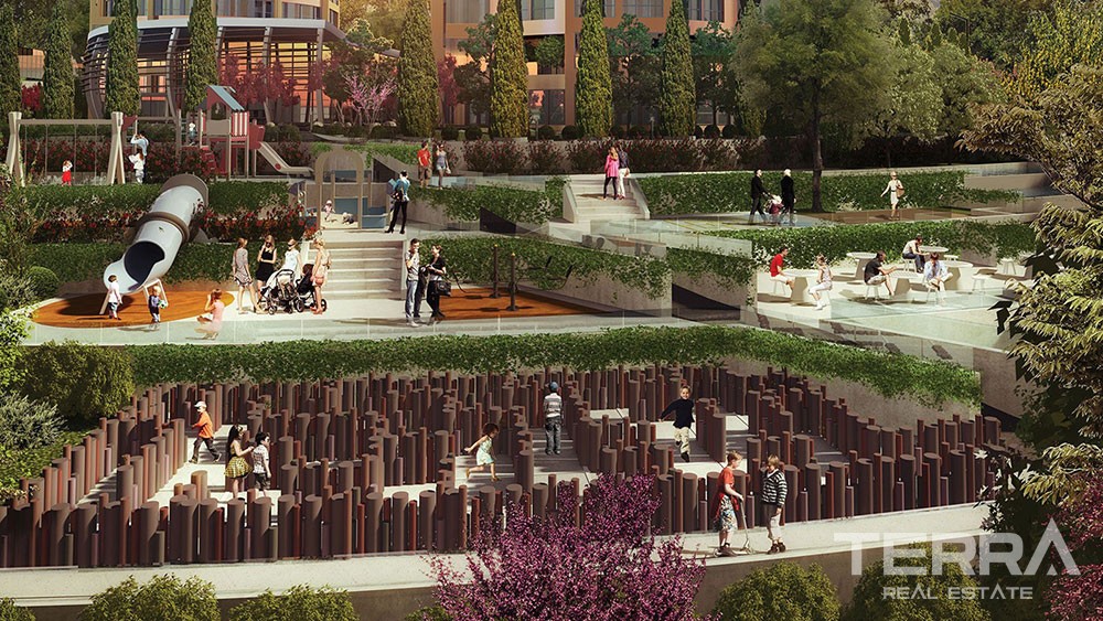 Luxury sea view apartments for sale in Kucukcekmece, Istanbul - 7681