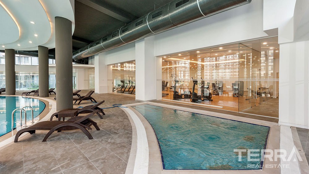 Luxury sea view apartments for sale in Kucukcekmece, Istanbul - 7685