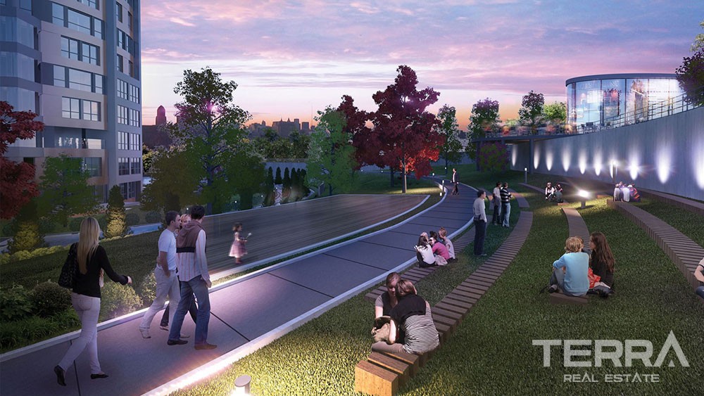 Luxury sea view apartments for sale in Kucukcekmece, Istanbul - 7692