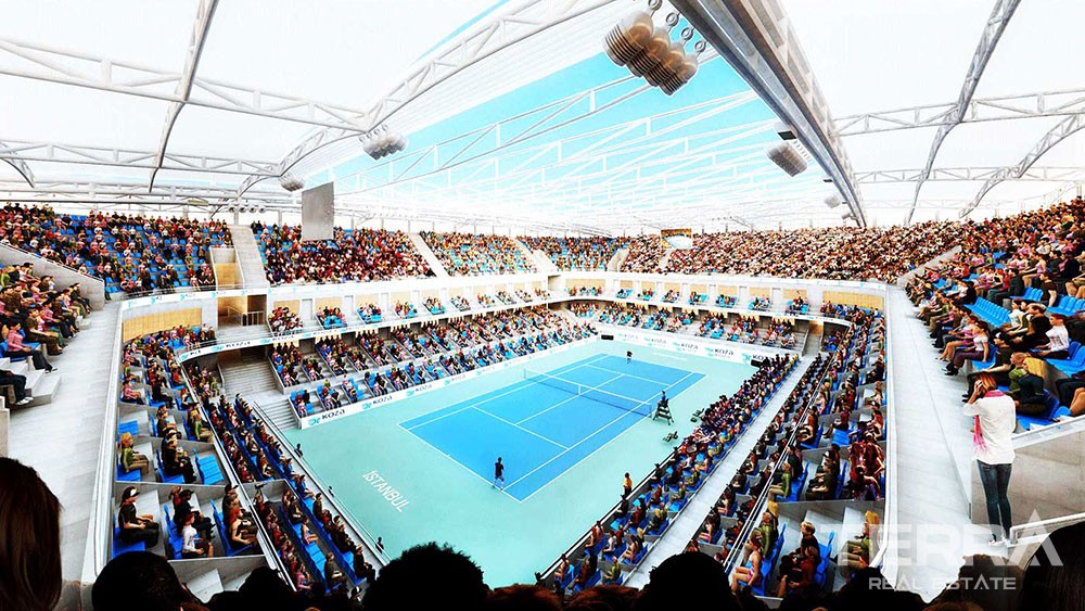 Luxury apartments with great sports complex in Istanbul - 7702