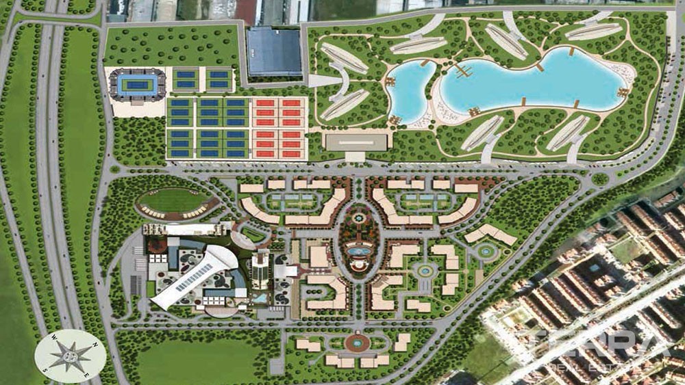 Luxury apartments with great sports complex in Istanbul - 7705