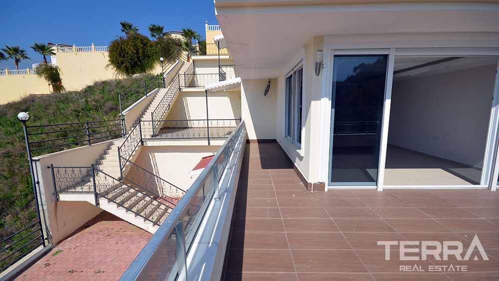 Sea and panaromic view apartment for sale in Kargicak, Alanya - 7723