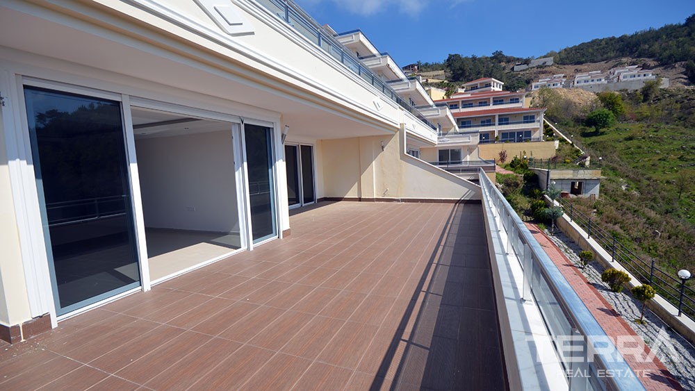 Sea and panaromic view apartment for sale in Kargicak, Alanya - 7726
