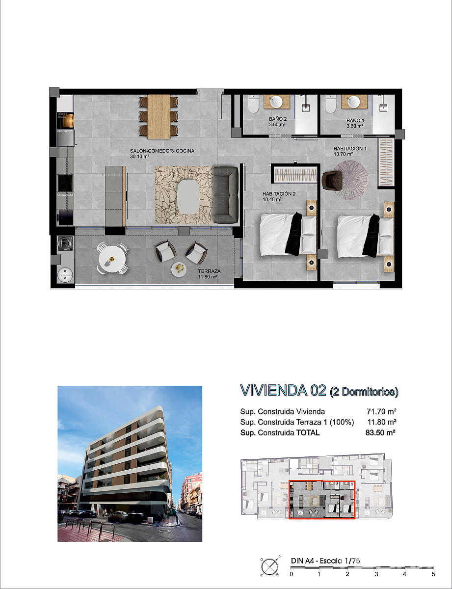Central Apartments for Sale in Santa Pola, Costa Blanca, Spain - 129856