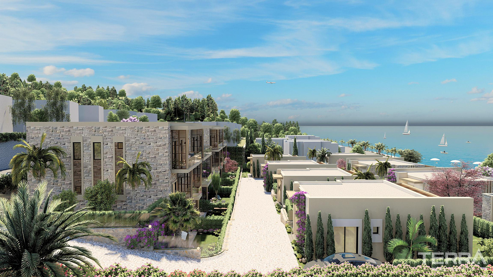 Sea View Villas for Sale in Bodrum, Muğla, Turkey - 130079