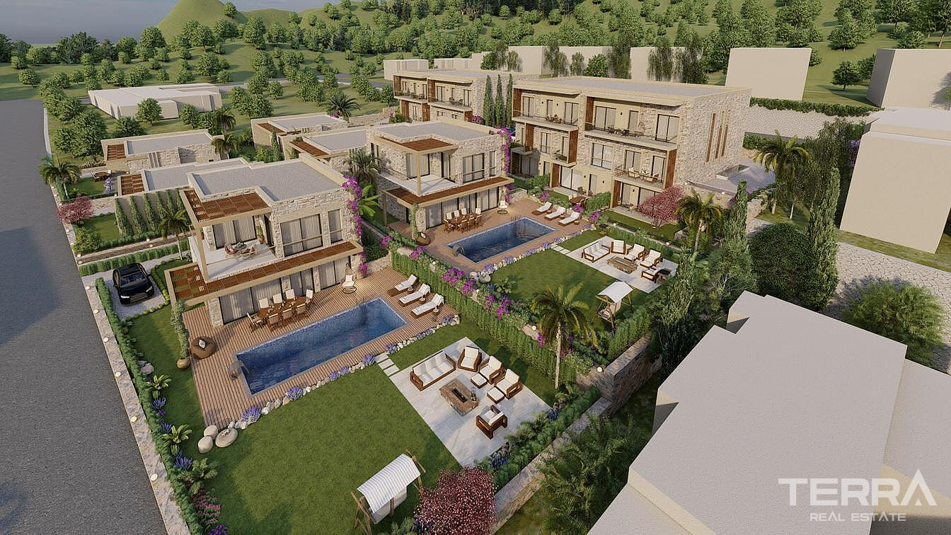Sea View Villas for Sale in Bodrum, Muğla, Turkey - 130083