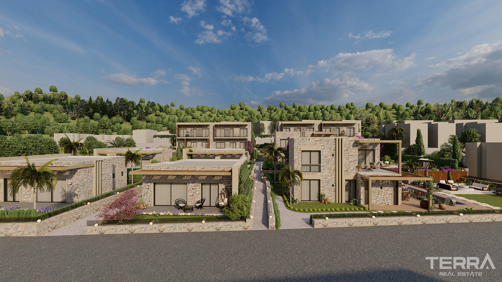 Sea View Villas for Sale in Bodrum, Muğla, Turkey - 130085