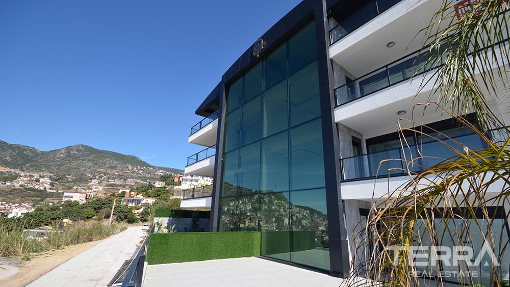 Luxury Sea-View Penthouses with Swimming Pool to Buy in Bektas Alanya - 7742