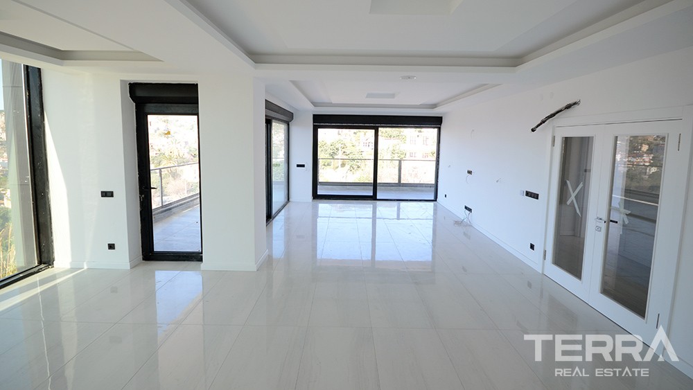 Luxury Sea-View Penthouses with Swimming Pool to Buy in Bektas Alanya - 7748