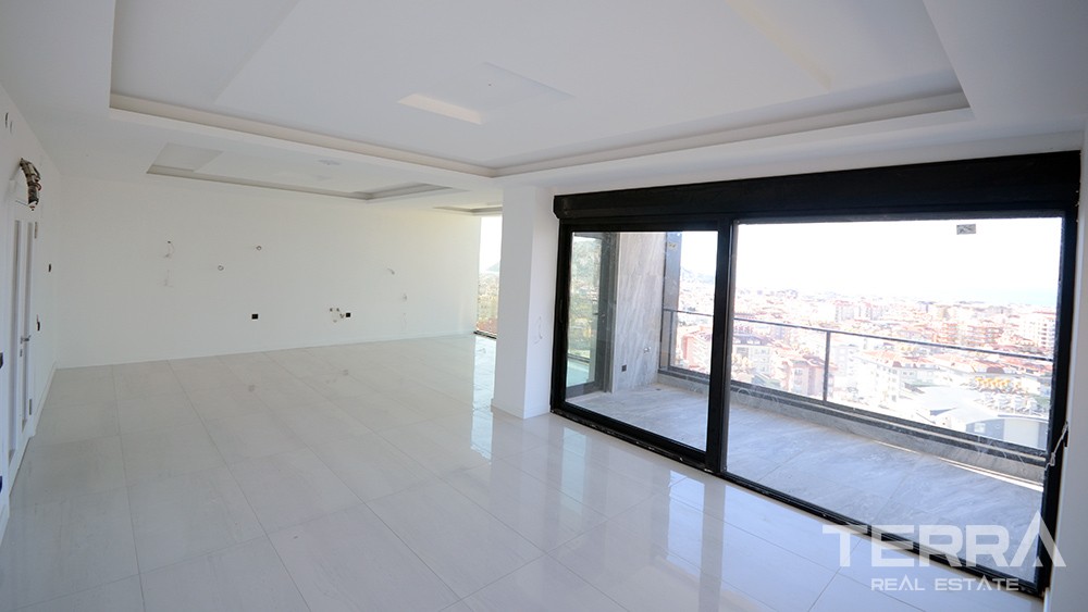 Luxury Sea-View Penthouses with Swimming Pool to Buy in Bektas Alanya - 7750