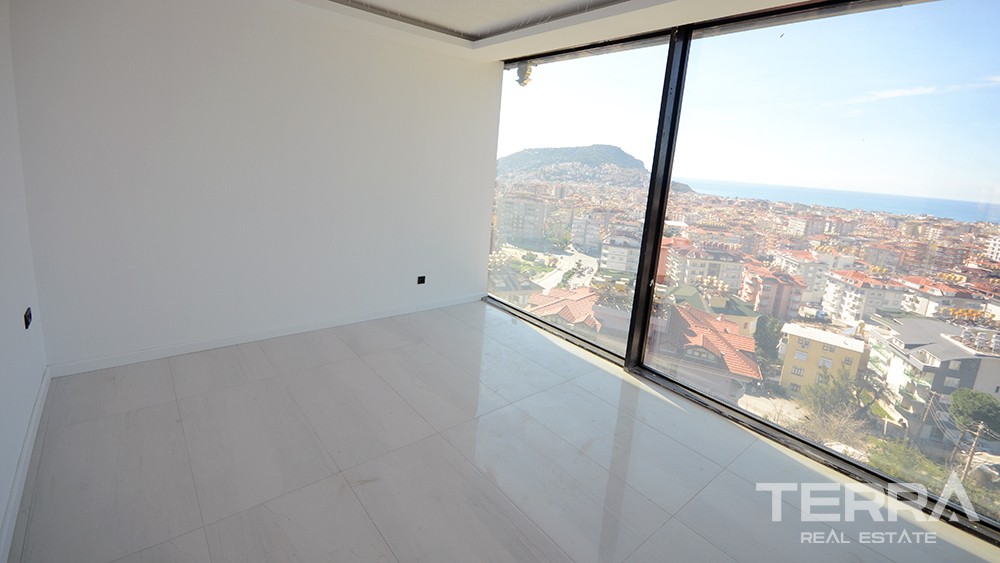 Luxury Sea-View Penthouses with Swimming Pool to Buy in Bektas Alanya - 7758