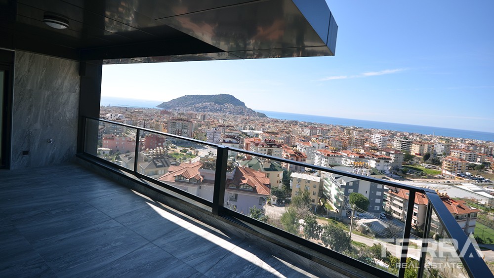 Luxury Sea-View Penthouses with Swimming Pool to Buy in Bektas Alanya - 7770