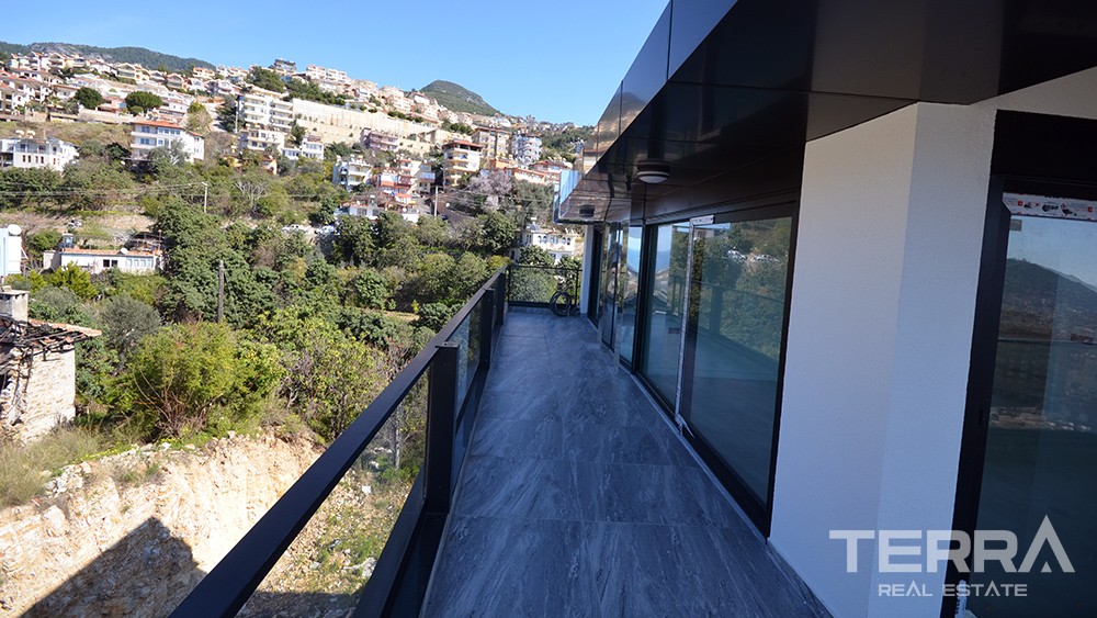 Luxury Sea-View Penthouses with Swimming Pool to Buy in Bektas Alanya - 7773