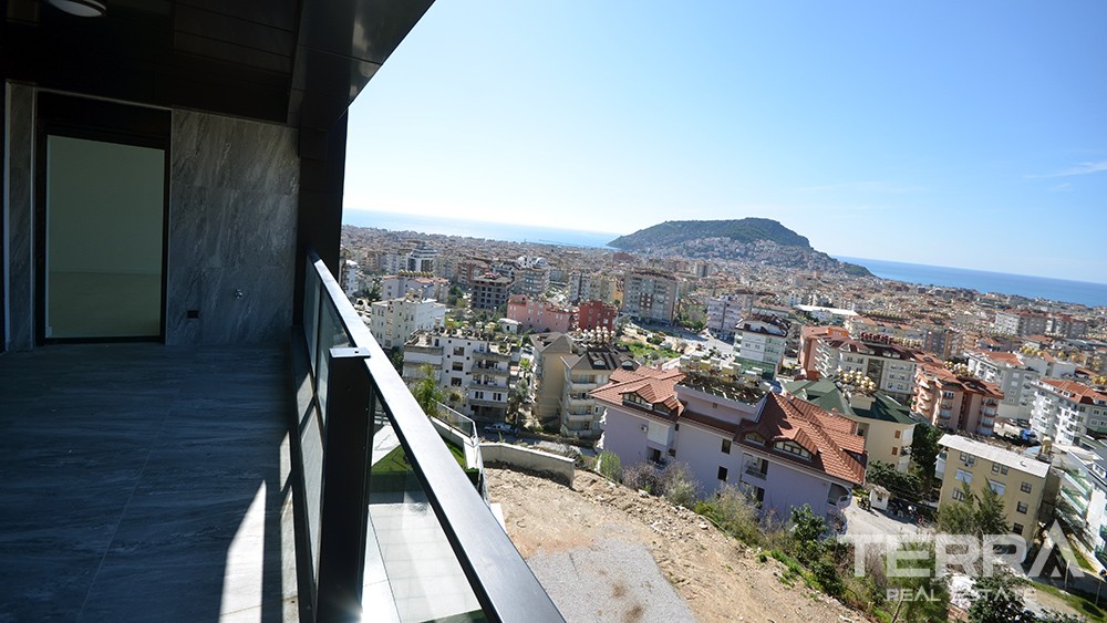 Luxury Sea-View Penthouses with Swimming Pool to Buy in Bektas Alanya - 7774