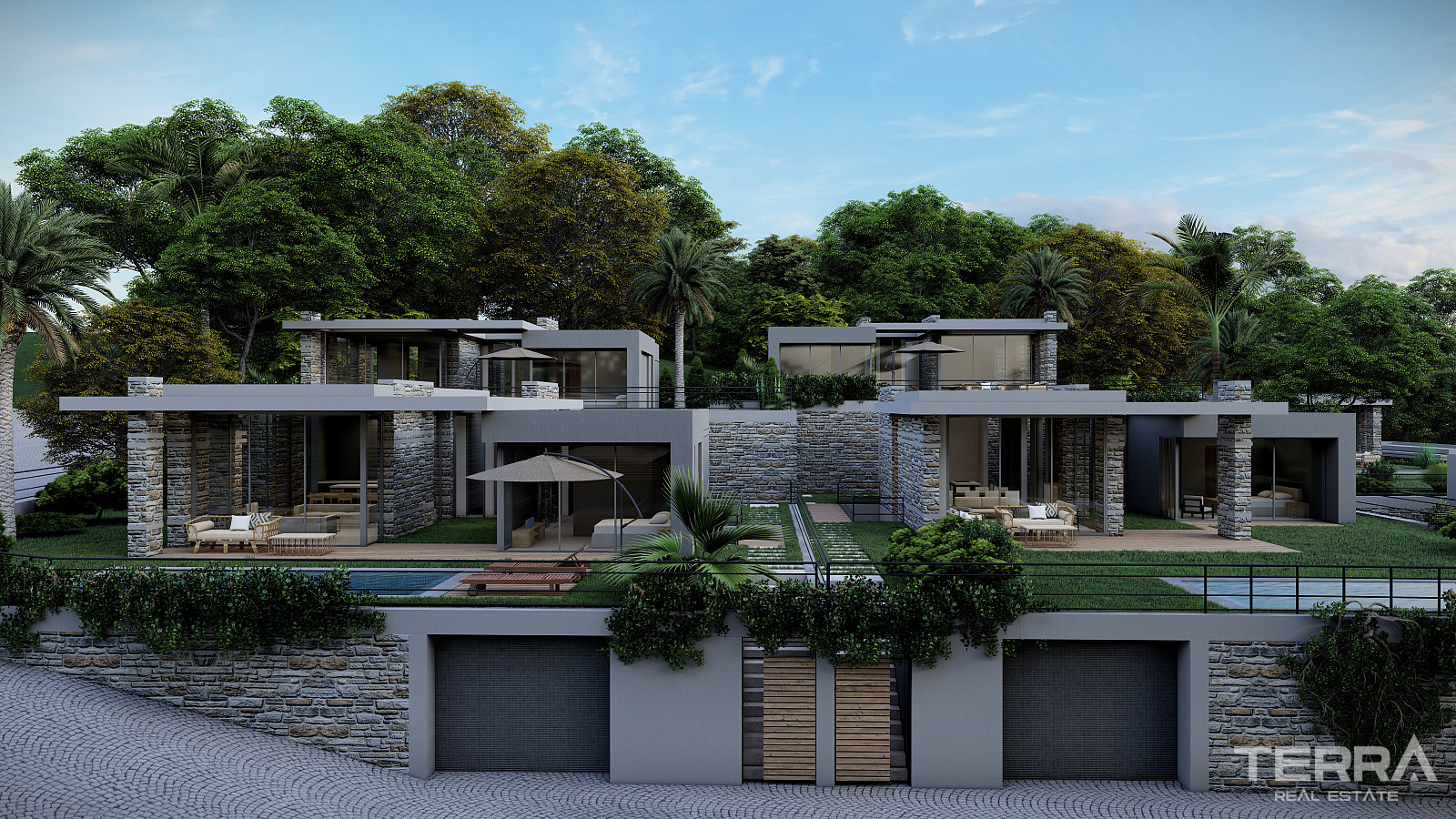 Sea View Villas for Sale in Bodrum, Muğla, Turkey - 130254