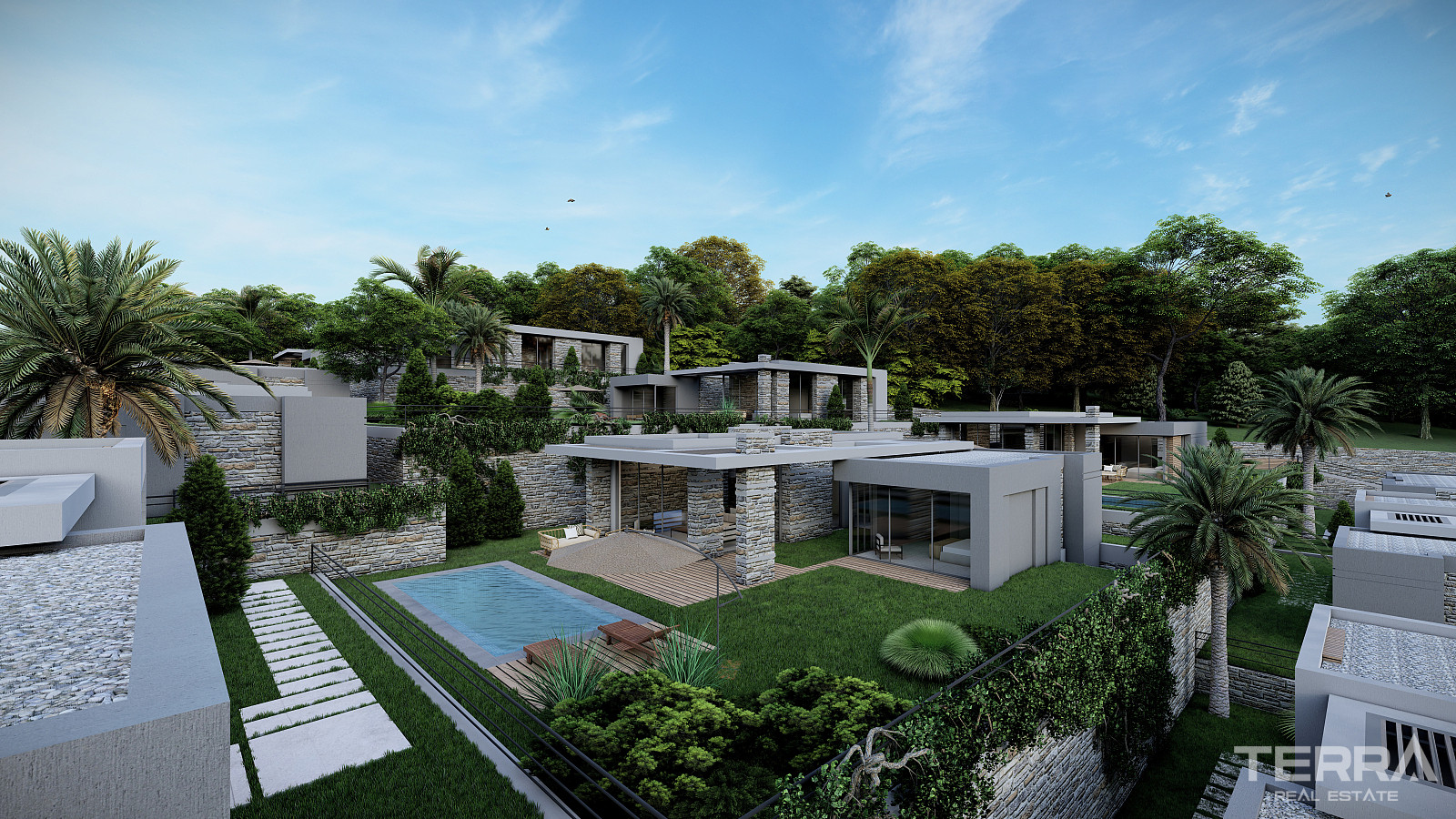 Sea View Villas for Sale in Bodrum, Muğla, Turkey - 130255