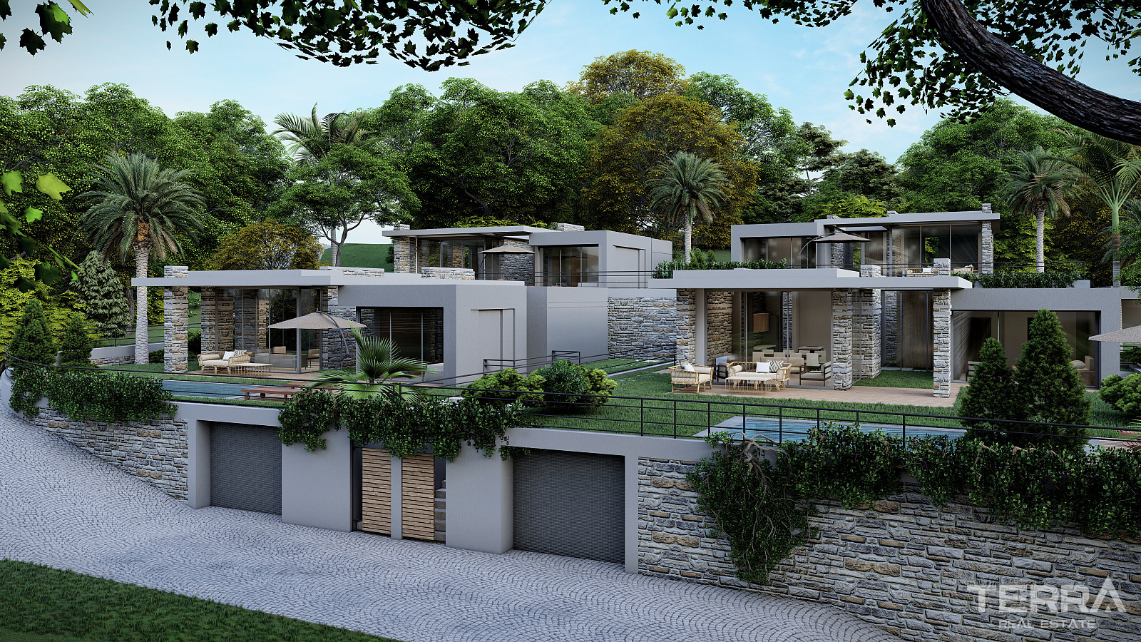 Sea View Villas for Sale in Bodrum, Muğla, Turkey - 130257