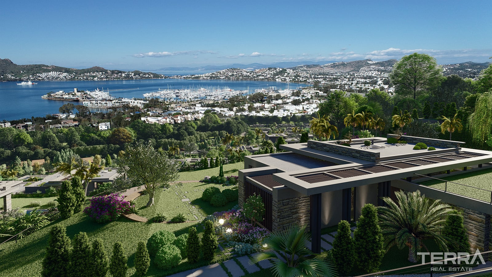 Sea View House for Sale in Bodrum, Muğla, Turkey - 130297