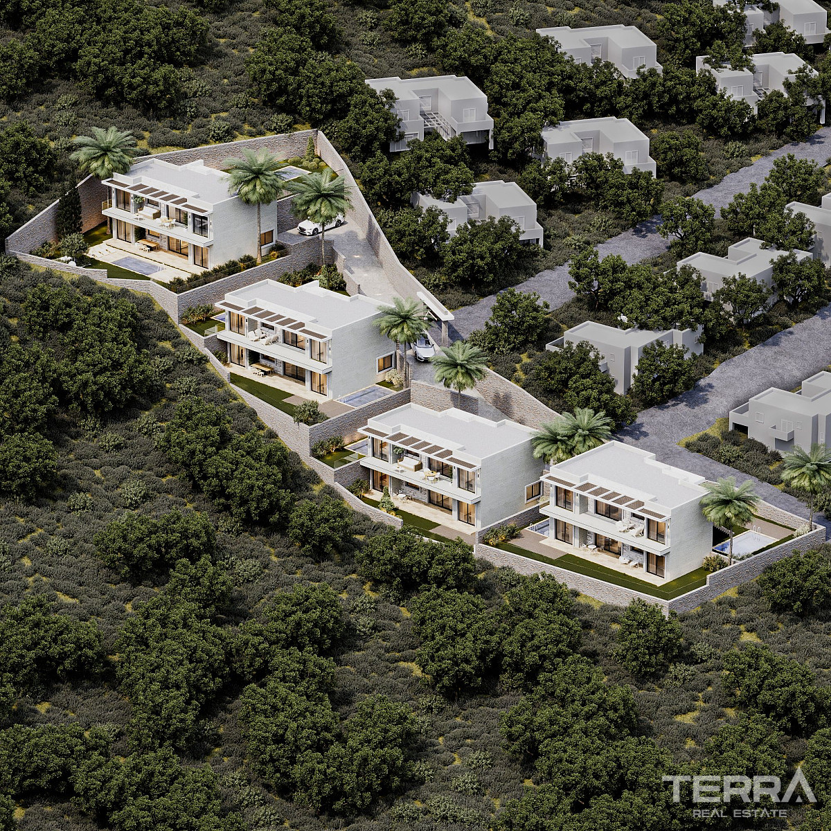Sea View Apartments for Sale in Bodrum, Muğla, Turkey - 130518