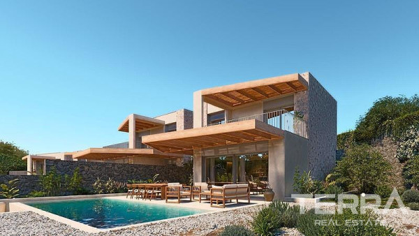 Muğla, Bodrum'da Özel Havuzlu Satılık Yarı Müstakil Villalar