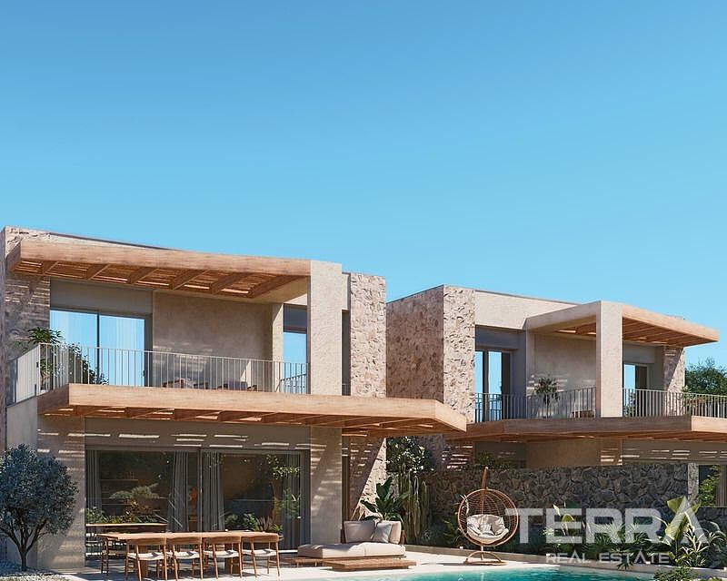 Semi-Detached Villas for Sale in Bodrum, Muğla, Turkey - 130644