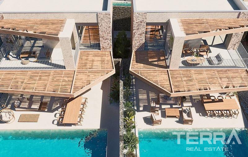 Semi-Detached Villas for Sale in Bodrum, Muğla, Turkey - 130646