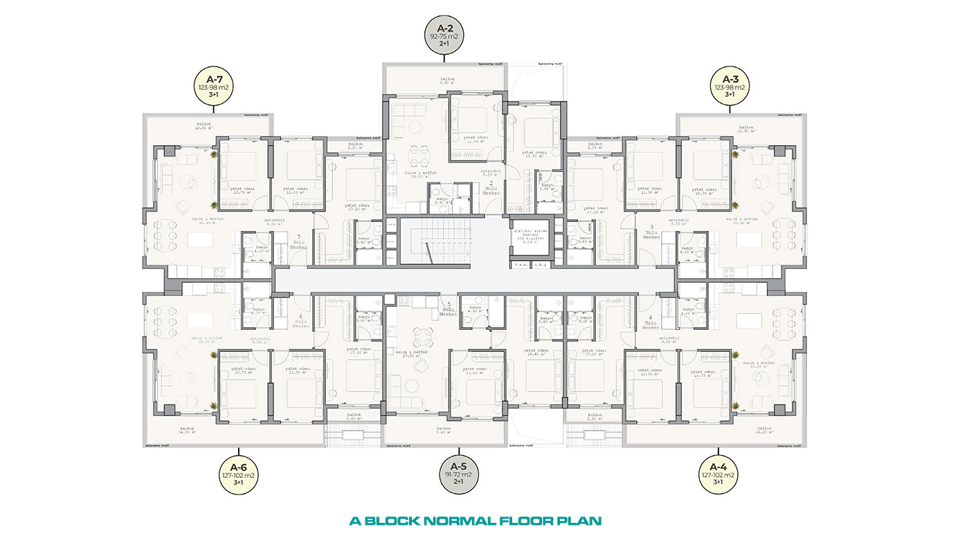 Apartments for Sale in Oba, Alanya, Turkey - 130755
