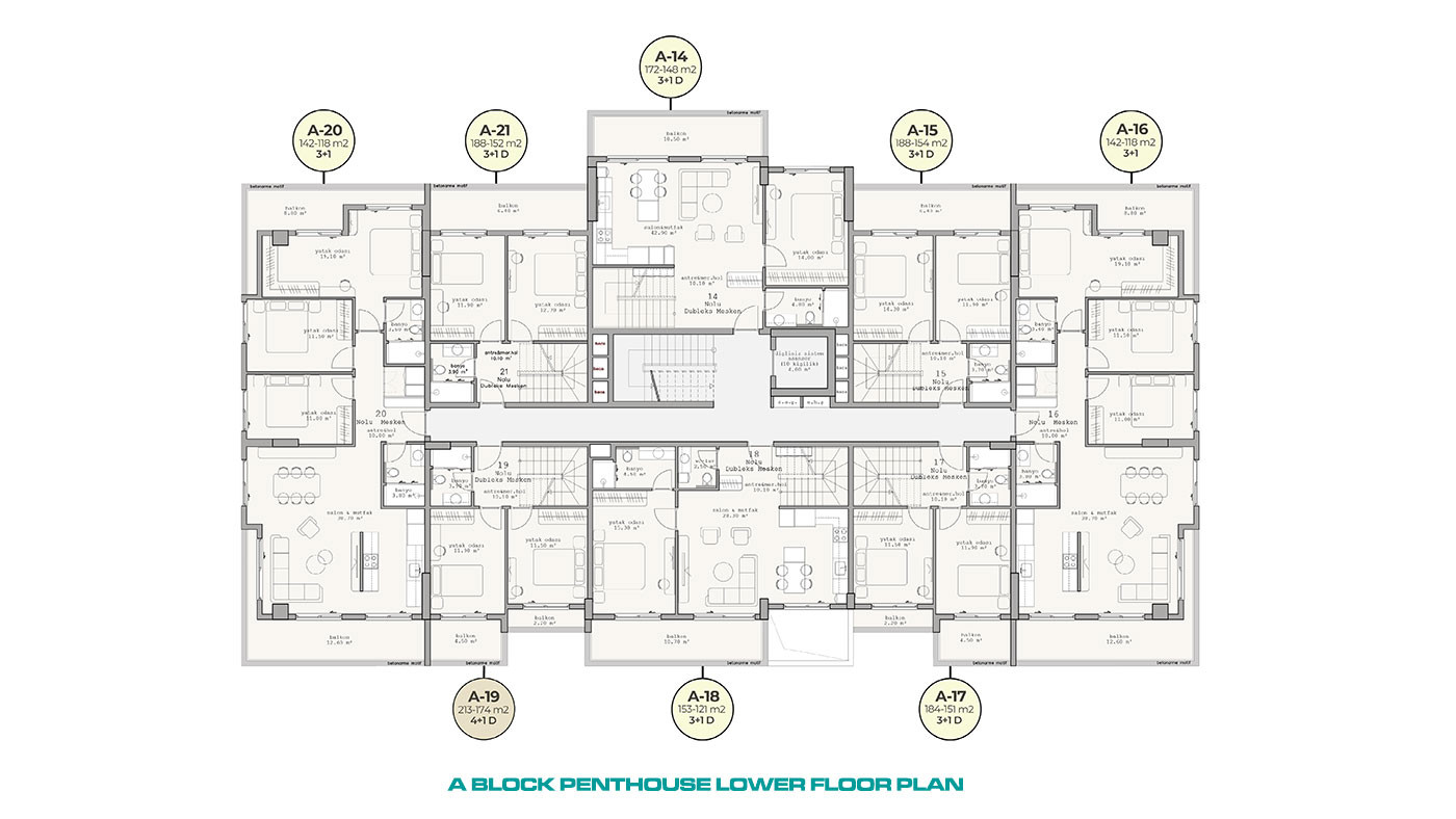 Apartments for Sale in Oba, Alanya, Turkey - 130756