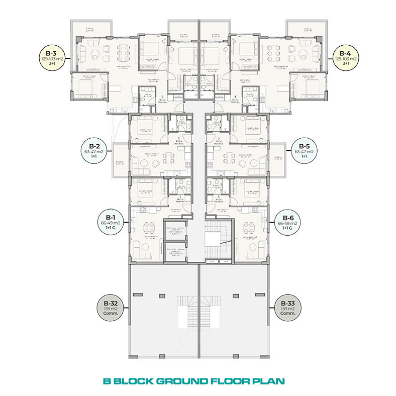Apartments for Sale in Oba, Alanya, Turkey - 130758
