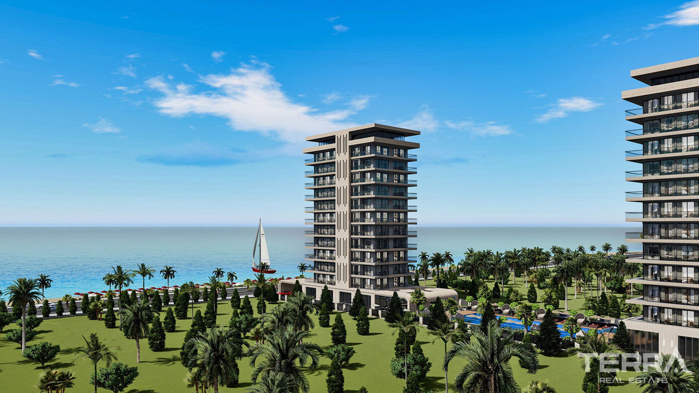 Seafront Apartments for Sale in Mahmutlar, Alanya, Turkey - 130839