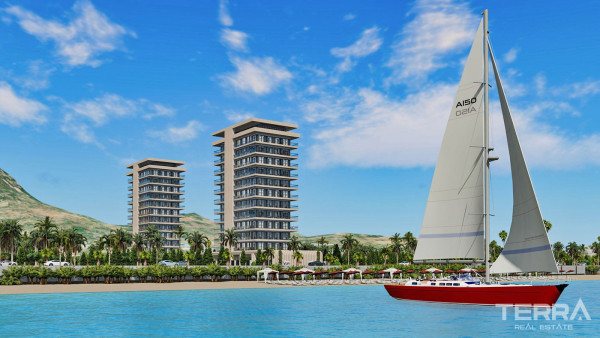 Seafront Apartments for Sale in Mahmutlar, Alanya, Turkey