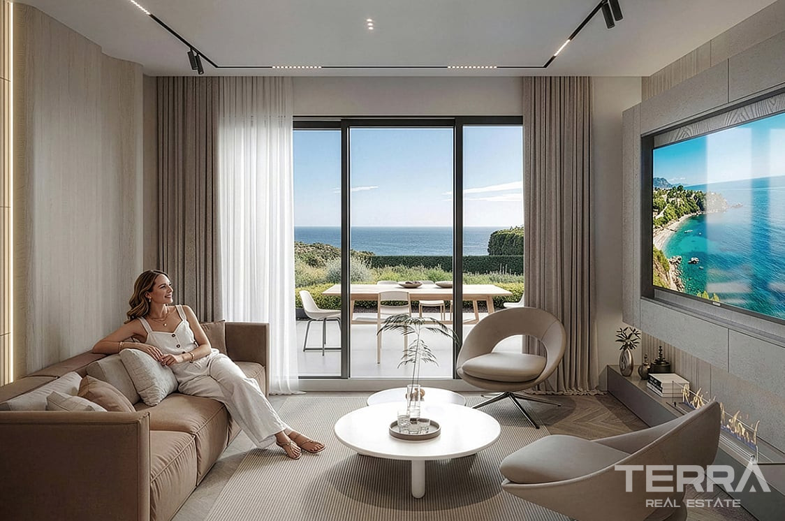 Sea View Apartments for Sale in Kuşadası, Aydın, Turkey - 131124