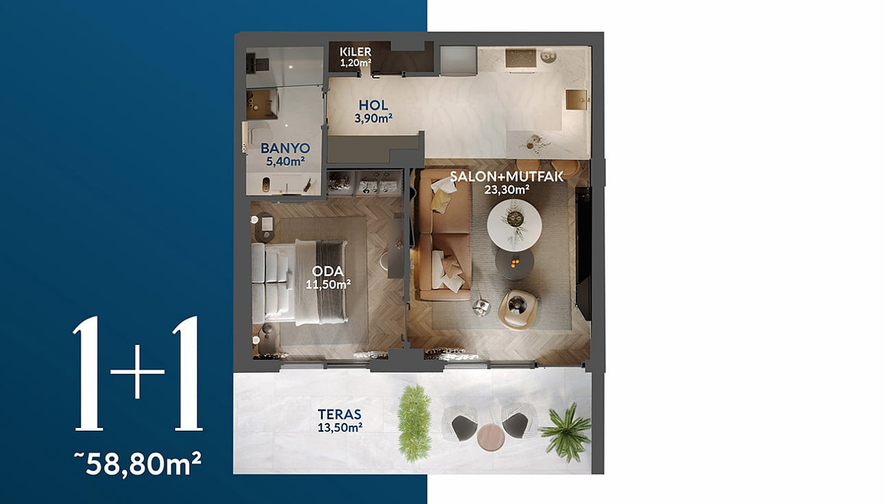 Sea View Apartments for Sale in Kuşadası, Aydın, Turkey - 131137