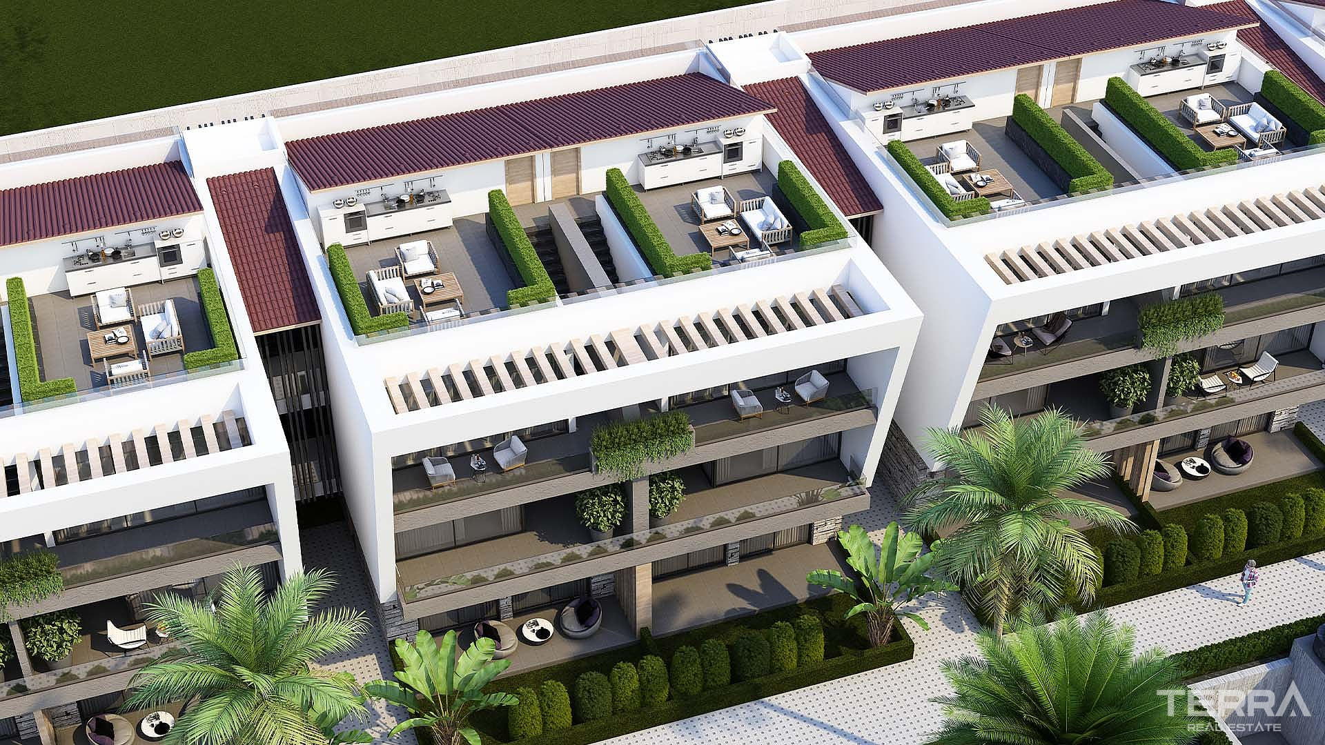 Sea View Apartments for Sale in Kuşadası, Aydın, Turkey - 131236