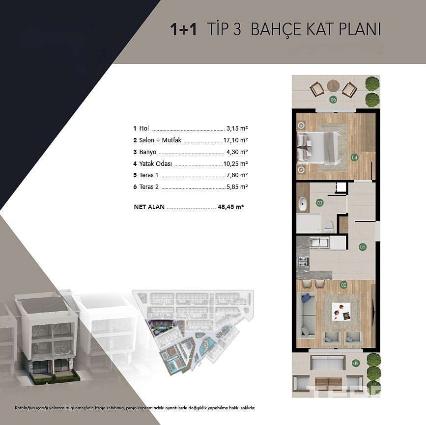 Sea View Apartments for Sale in Kuşadası, Aydın, Turkey - 131254