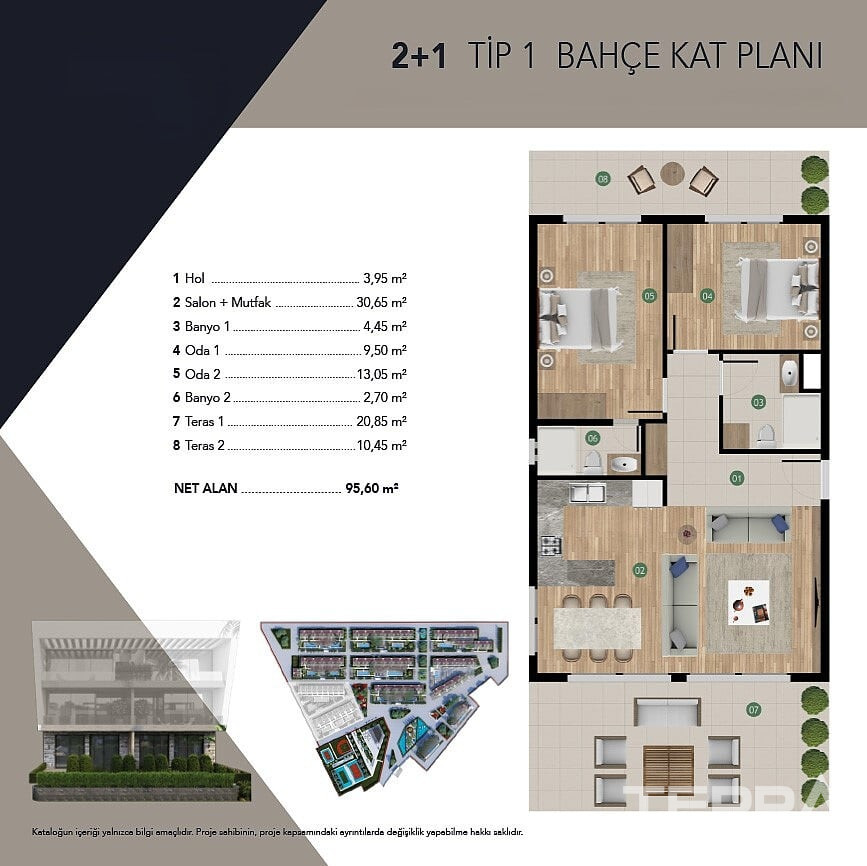 Sea View Apartments for Sale in Kuşadası, Aydın, Turkey - 131256