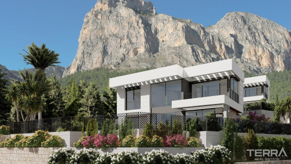 Detached Villas with Sale in Polop, Costa Blanca, Spain