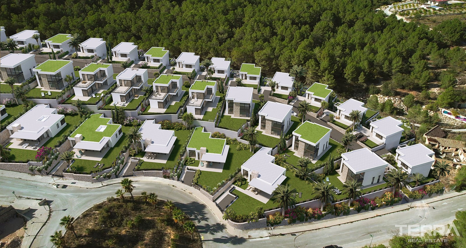 Detached Villas with Sale in Polop, Costa Blanca, Spain - 131871