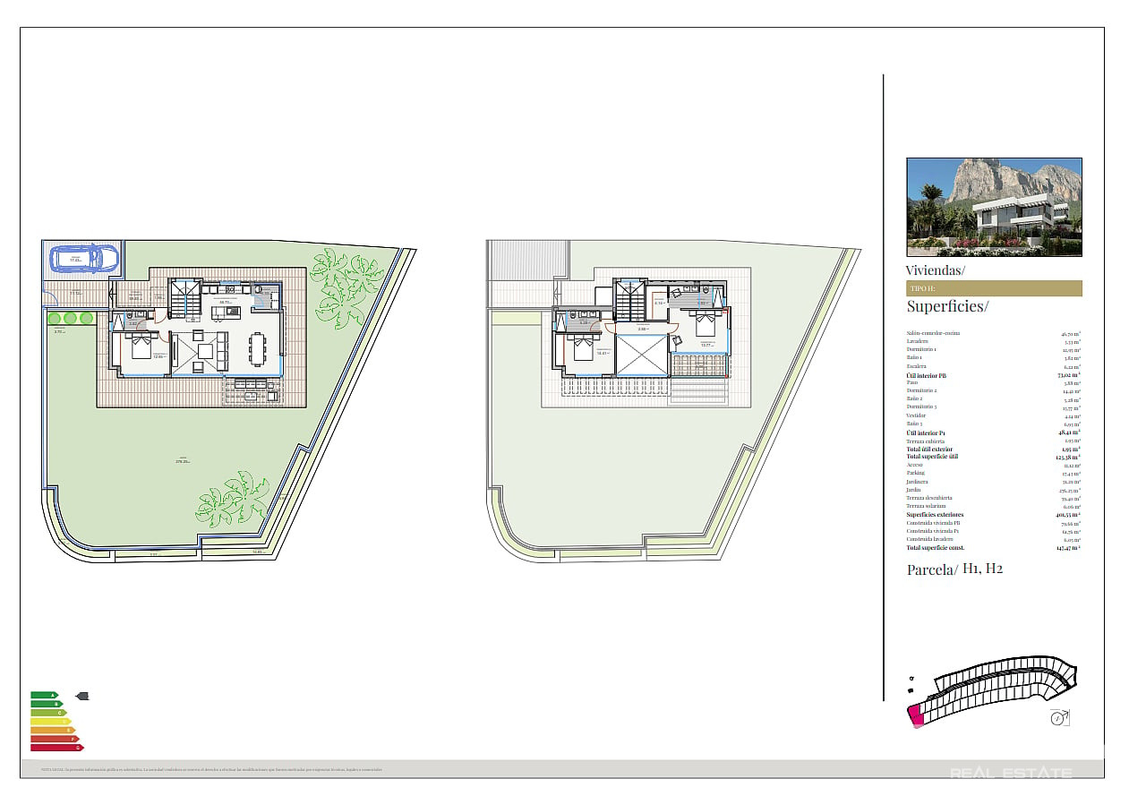 Detached Villas with Sale in Polop, Costa Blanca, Spain - 131874