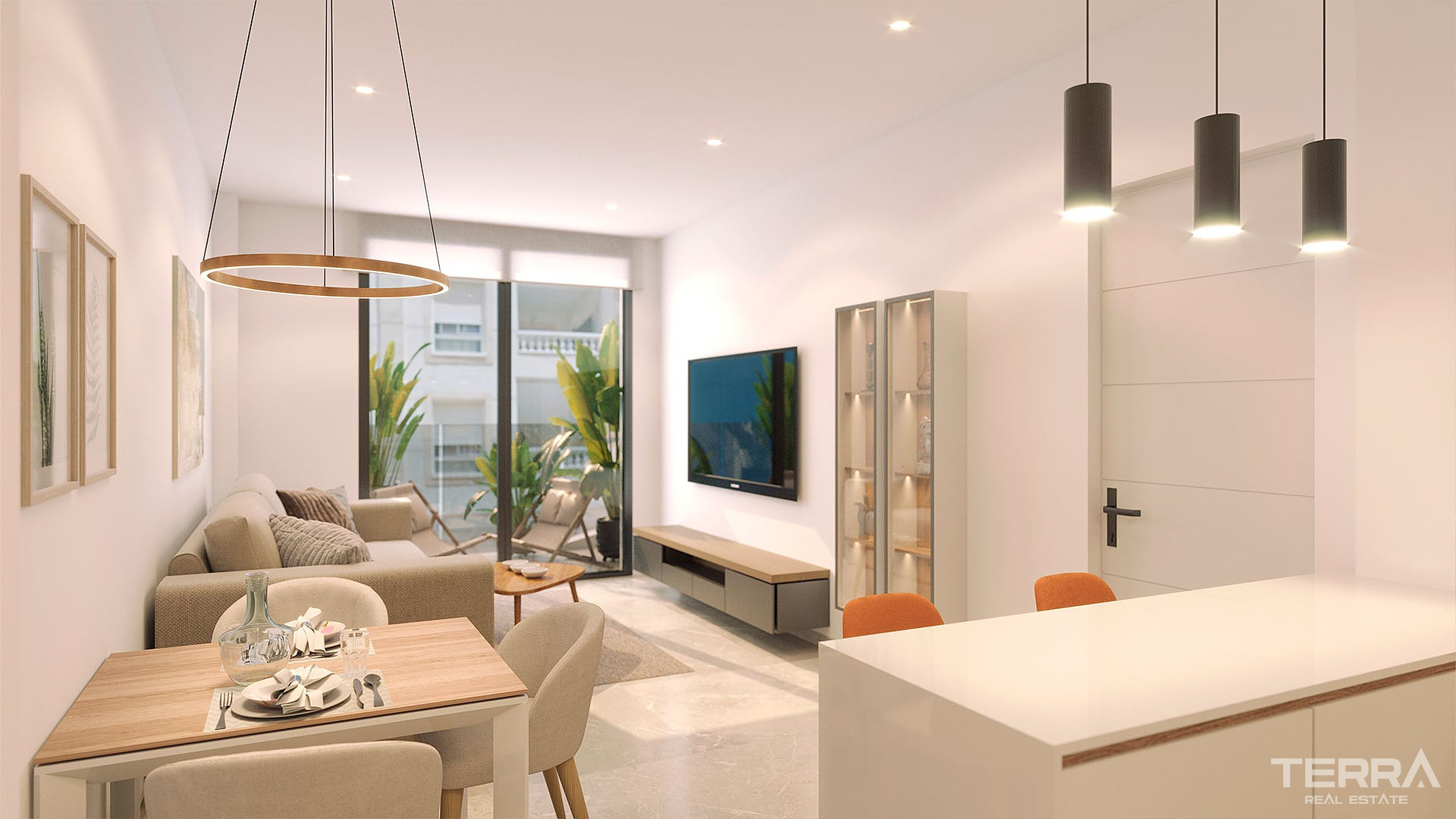 İspanya, Costa Blanca, Torrevieja'da Plaja Yakın Satılık 1+1 Daireler - 132247
