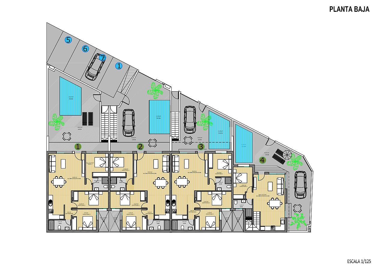 Apartments for Sale in Pilar de la Horadada, Costa Blanca, Spain - 132347