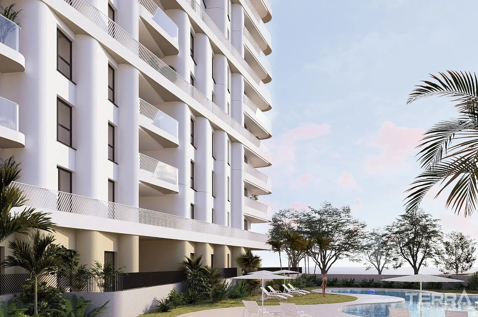 Sea View Apartments for Sale in Villajoyosa, Costa Blanca, Spain - 132386