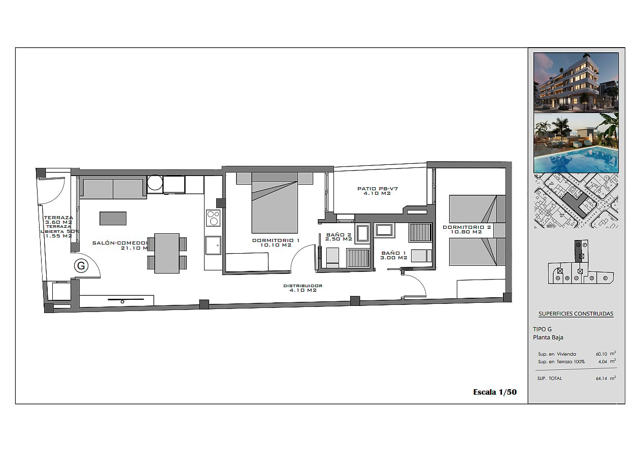 Central Apartments for Sale in Santa Pola, Costa Blanca, Spain - 132477