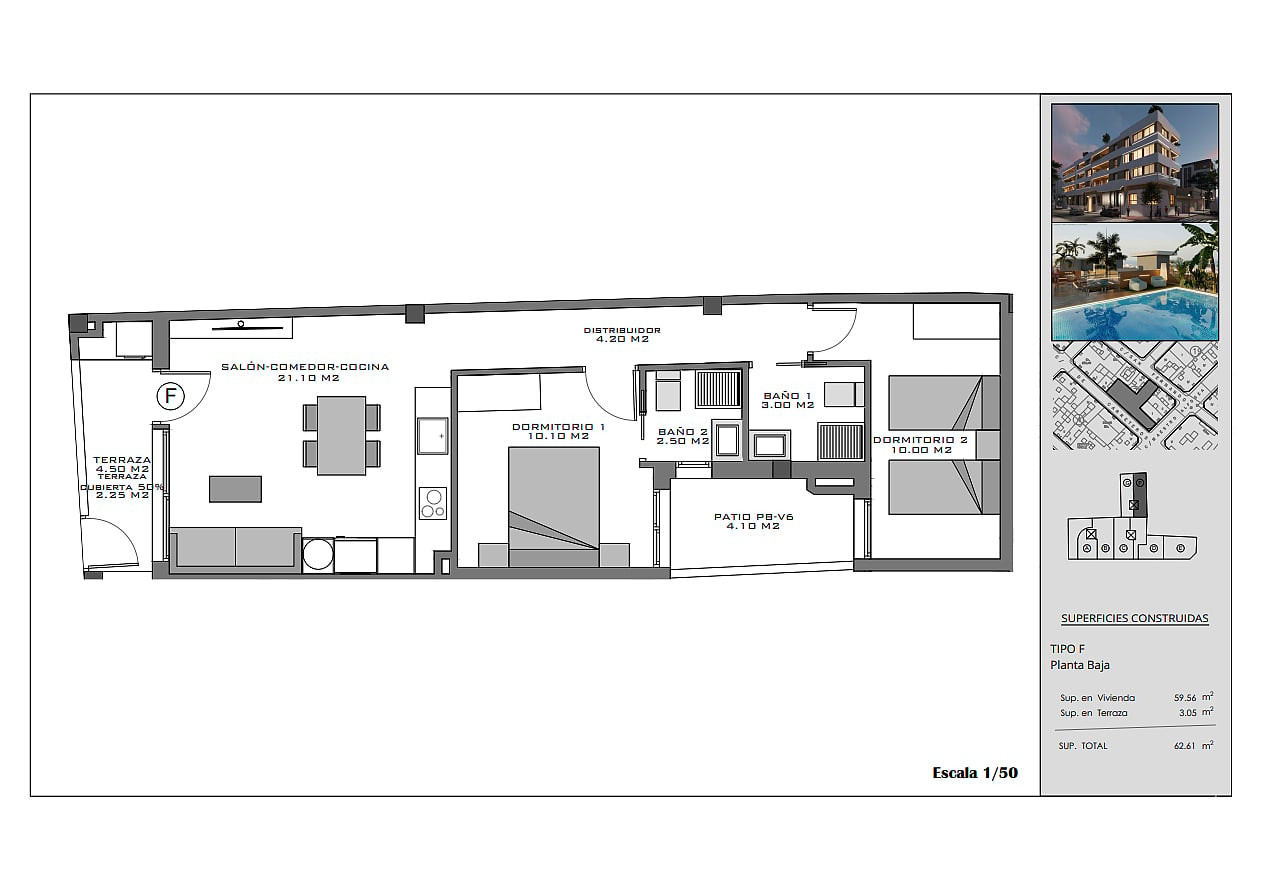 Central Apartments for Sale in Santa Pola, Costa Blanca, Spain - 132478