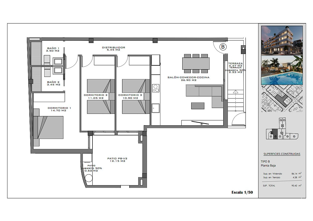 Central Apartments for Sale in Santa Pola, Costa Blanca, Spain - 132482
