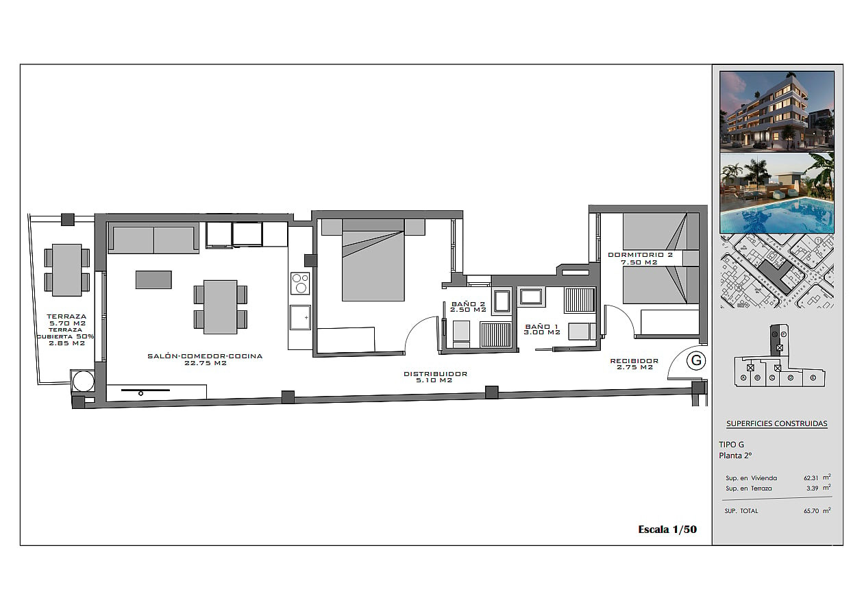 Central Apartments for Sale in Santa Pola, Costa Blanca, Spain - 132485