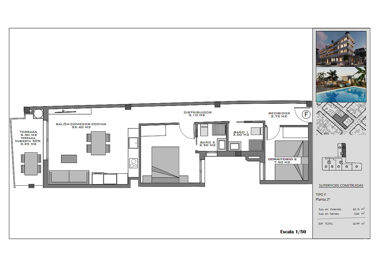 Central Apartments for Sale in Santa Pola, Costa Blanca, Spain - 132486