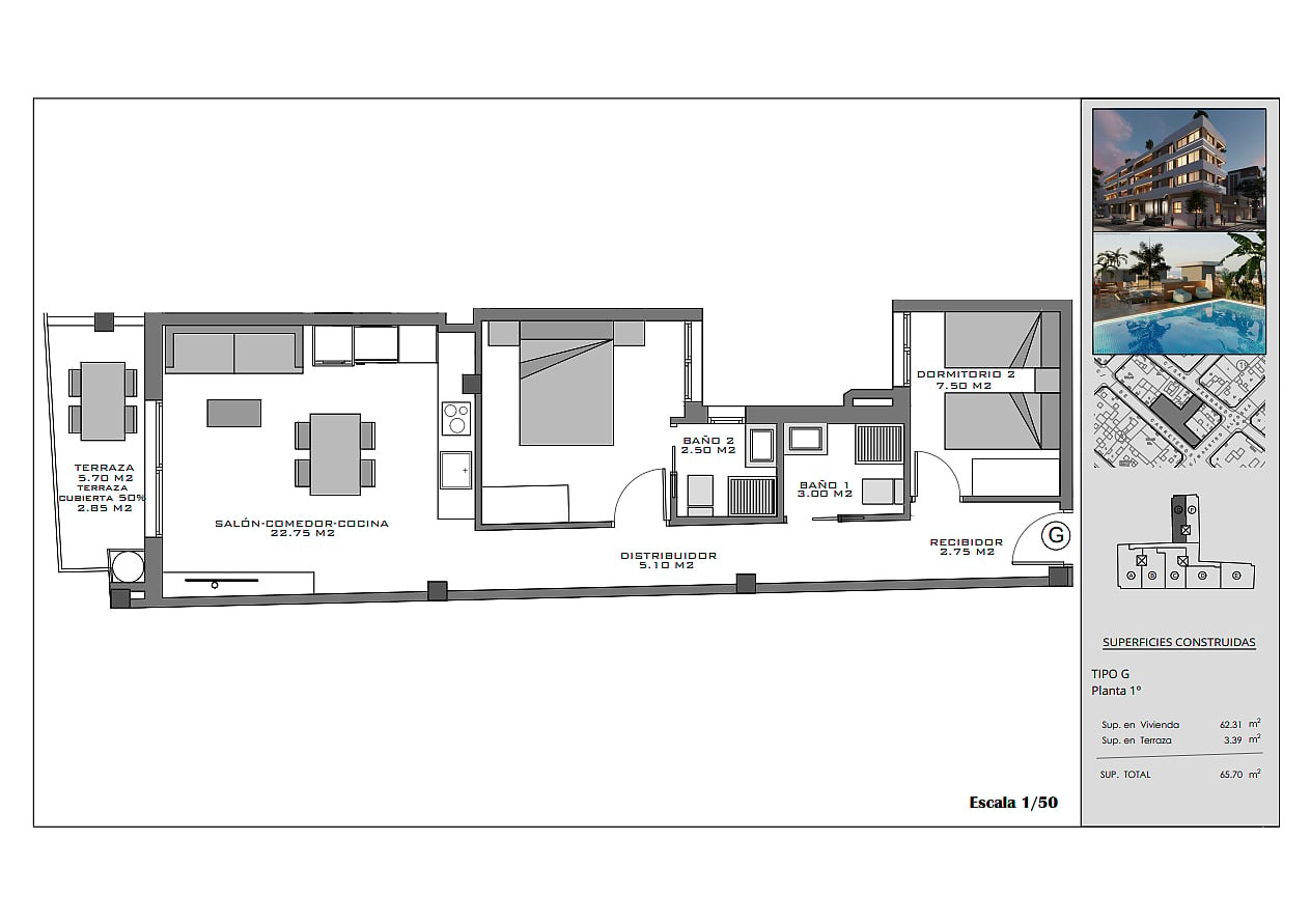Central Apartments for Sale in Santa Pola, Costa Blanca, Spain - 132492