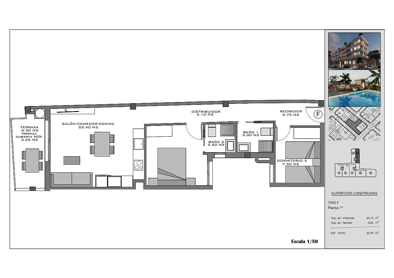 Central Apartments for Sale in Santa Pola, Costa Blanca, Spain - 132493