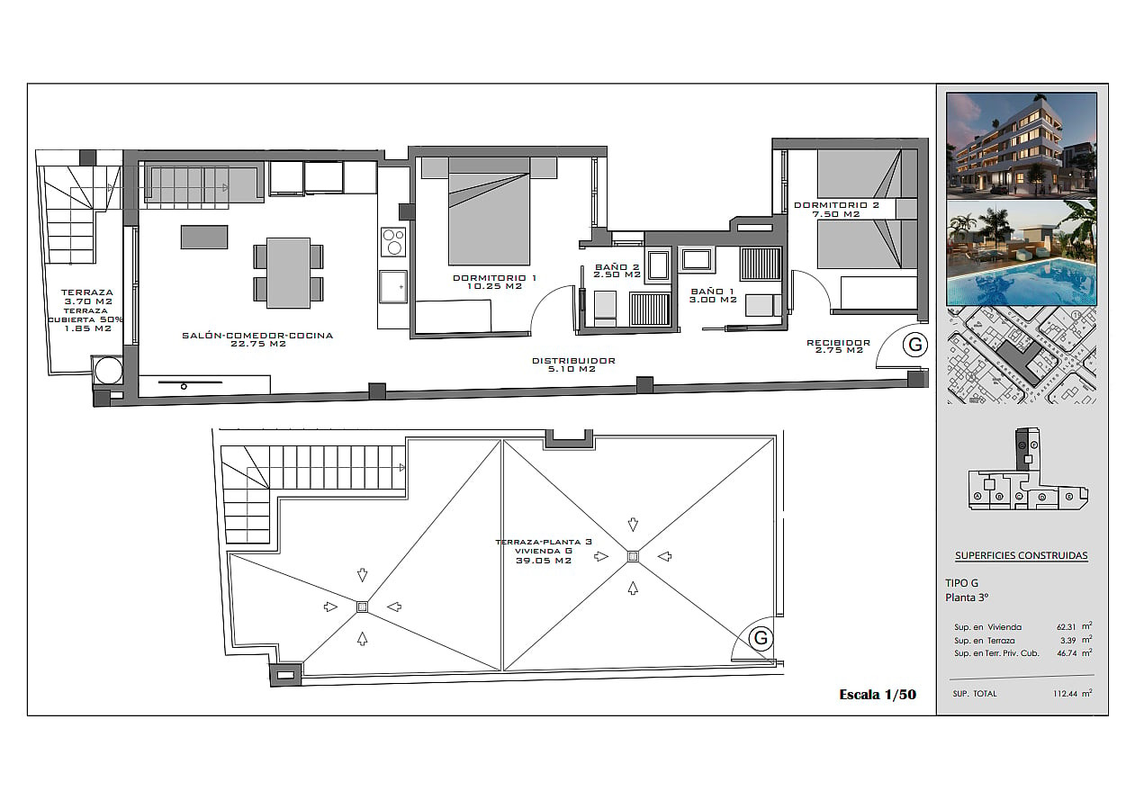 Central Apartments for Sale in Santa Pola, Costa Blanca, Spain - 132500